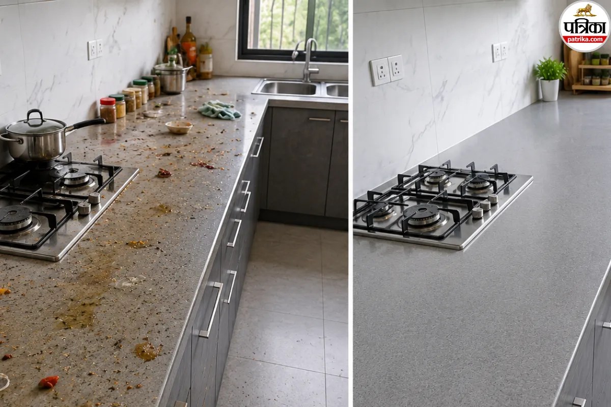 Kitchen Countertop Cleaning, How To Keep Kitchen Countertop Clean