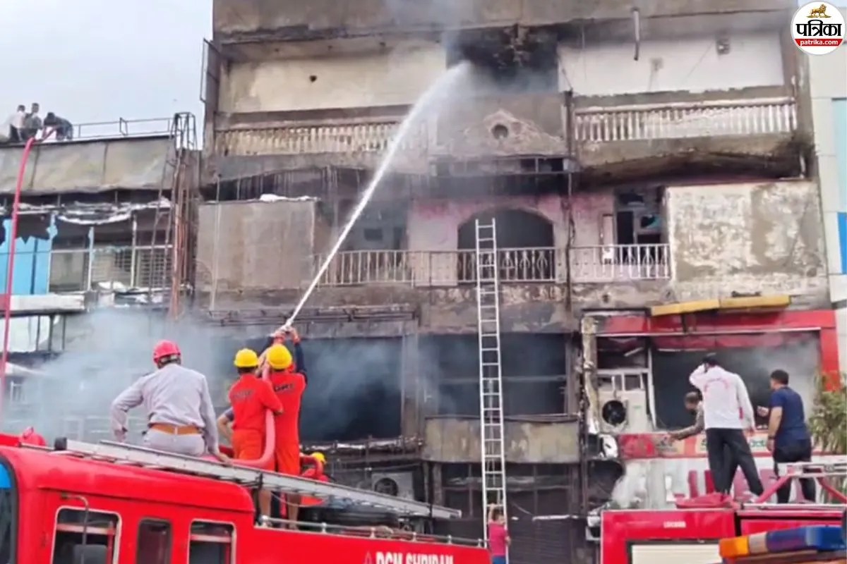 Kota Shoe Showroom Fire