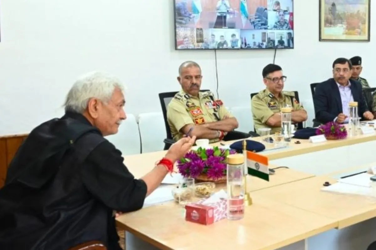 LG MANOJ SINHA MEETING