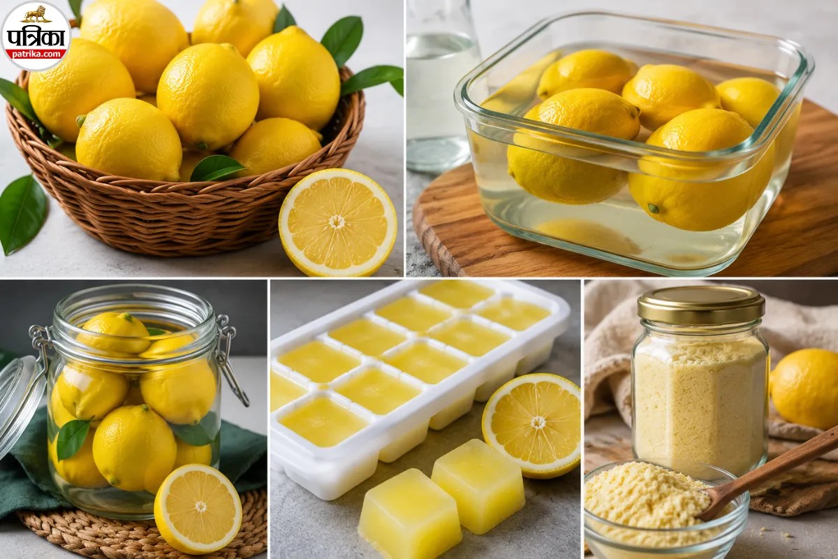 How To Preserve Lemon, Lemon Storage At Home