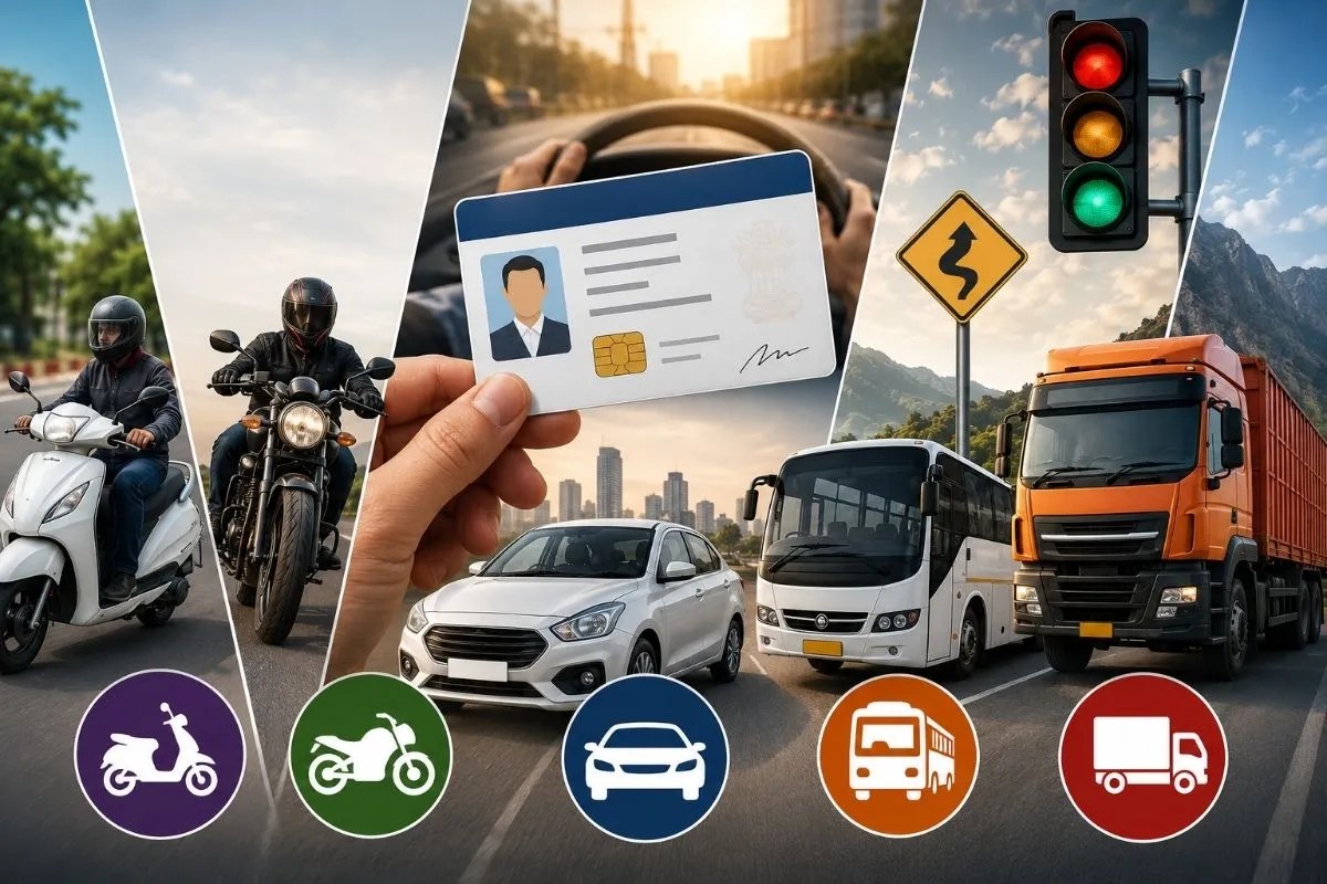 Types of Driving Licence in India