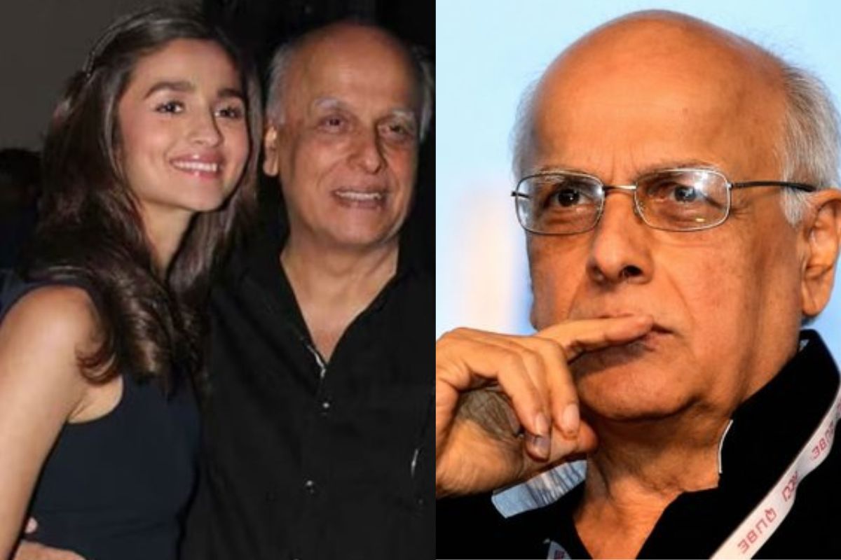 Mahesh Bhatt and Alia Bhatt