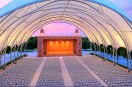 , modern stage and waterproof dome