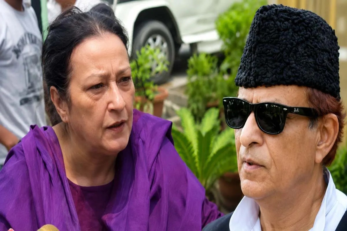 azam khan jauhar university rampur 38 buildings demolition order tanzeem fatima reaction