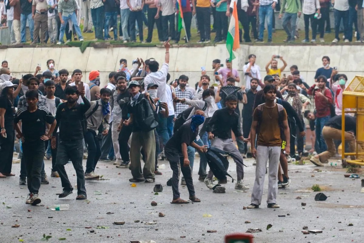 NEET UG protest cases Delhi Police