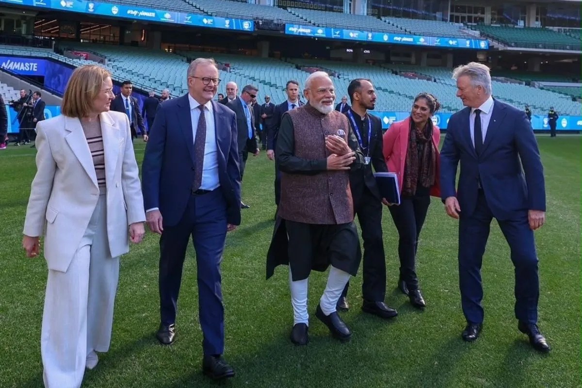 Narendra Modi MCG Melbourne visit