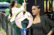 Neha Dhupia Lashes On Back Shot