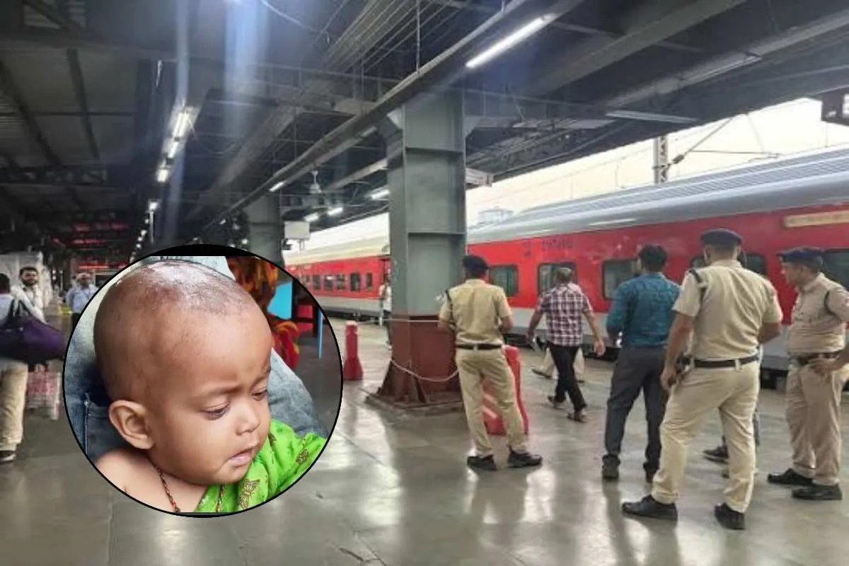 innocent child stolen:माता-पिता के सुपुर्द कर दिया (Photo Source - Patrika)