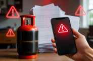 Gas e-KYC Fraud: साइबर ठगी का नया जाल (Photo Source: AI Image)