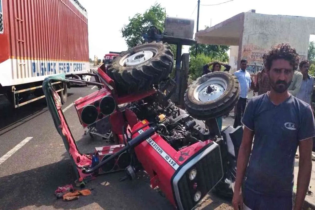 Road accident:चालक के खिलाफ मामला दर्ज (Photo Source - Patrika)