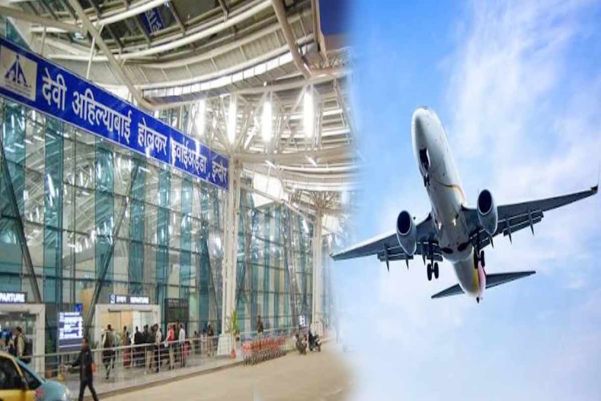 Indore Airport: शुरु होंगी नई उड़ानें (Photo Source - Patrika)