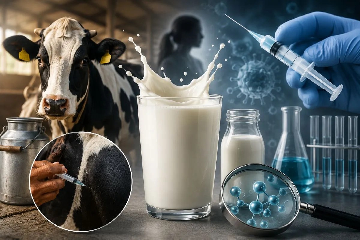 Oxytocin milk Injecton side effect