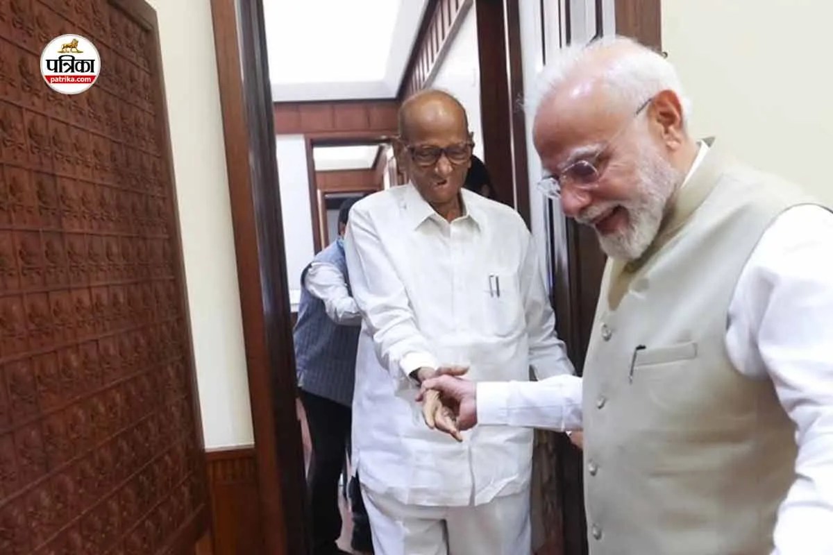 PM Modi Meets Sharad Pawar