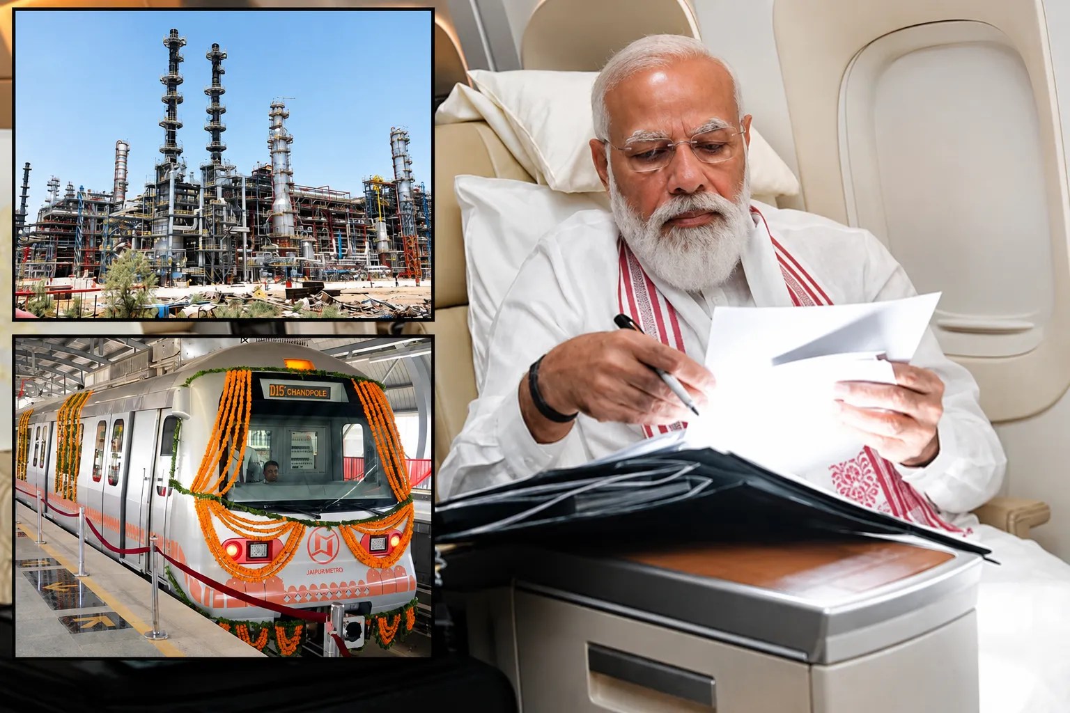 PM Modi Rajasthan Visit 1.06 Lakh Crore Projects Launch Jodhpur Jaipur Metro