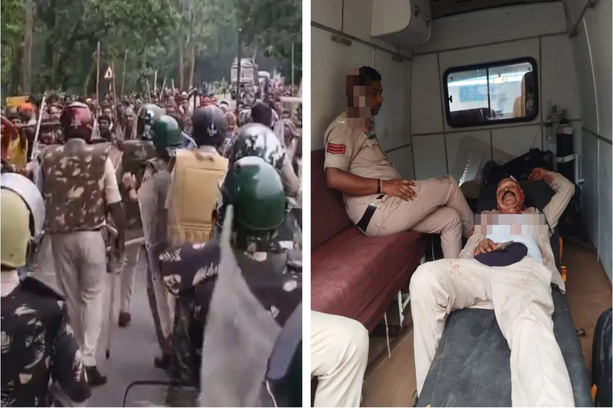 Clash between Police and villagers