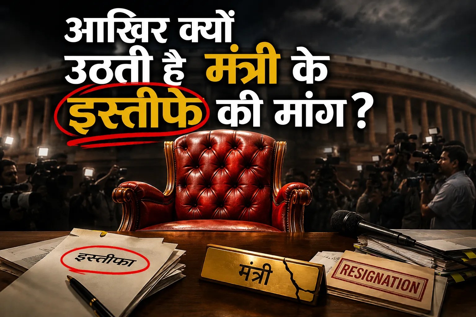 Resignation of Ministers in India, Political Resignations India,