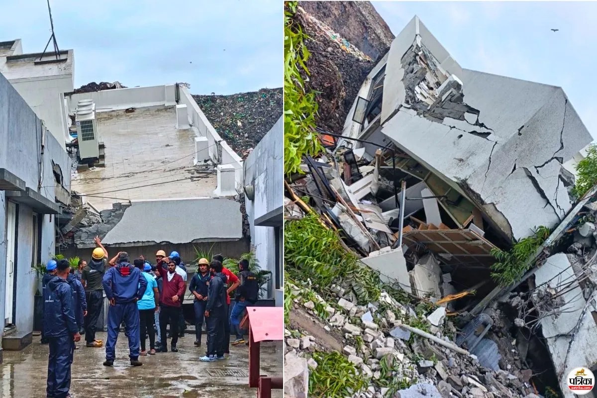 building collapsed in Pune