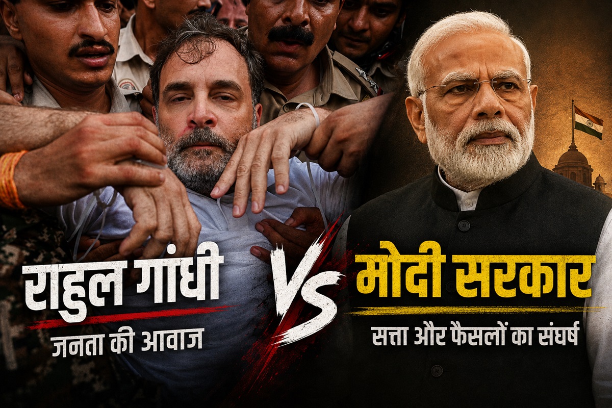 Rahul Gandhi Vs Modi Govt Rahul Gandhi Protest