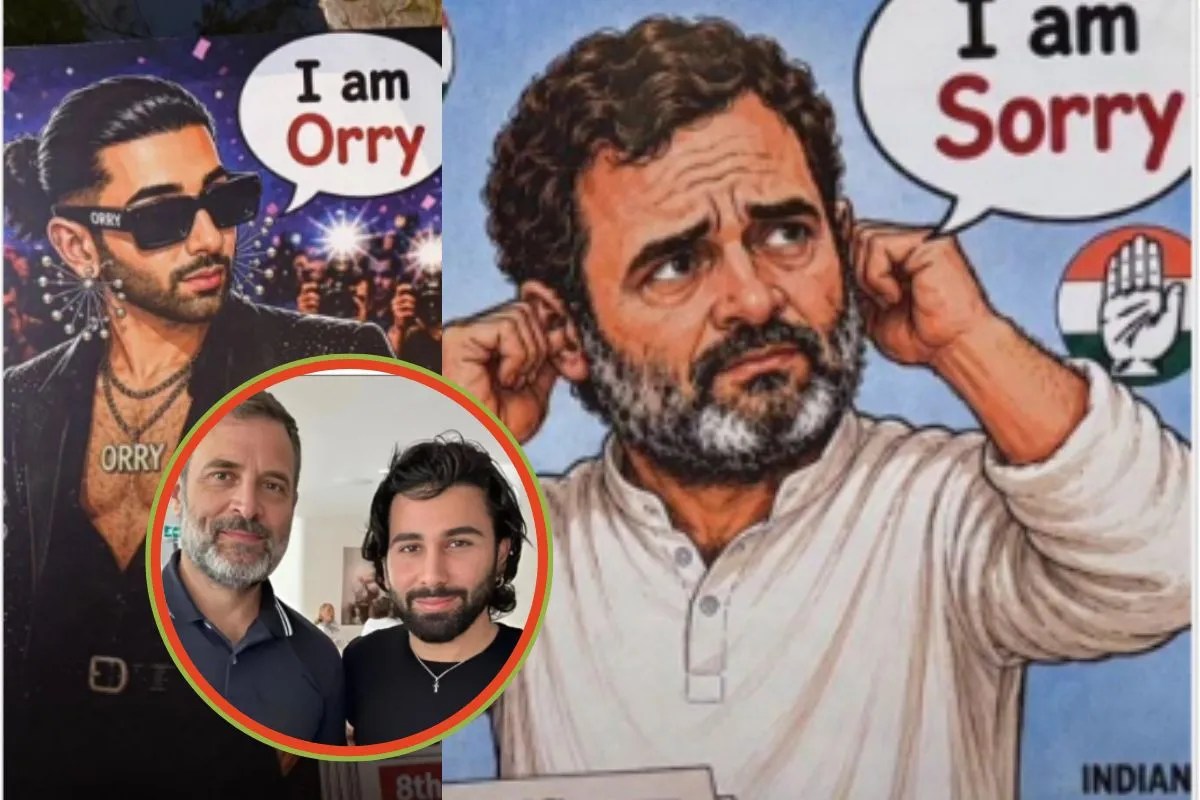 Rahul Gandhi Orry memes