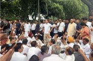 Opposition protest