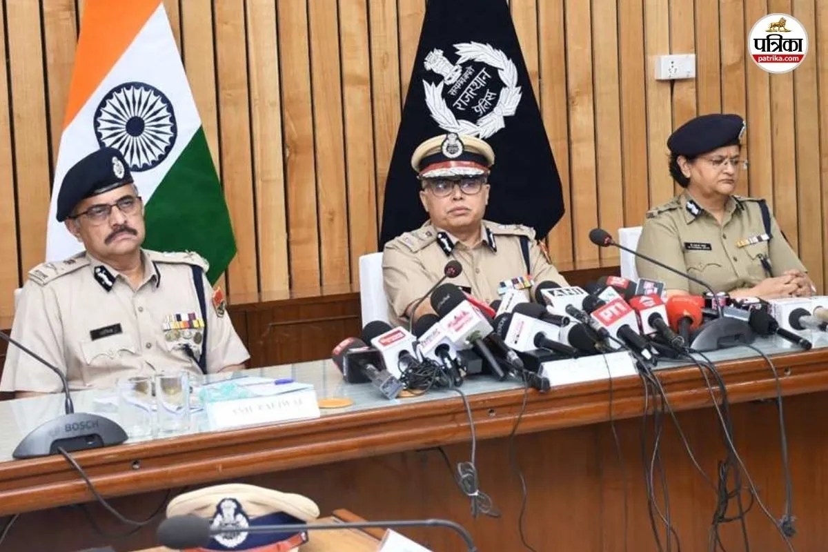 Rajasthan Police Report Card 2026 DGP Rajiv Kumar Sharma Shares Crime Data and Strategy