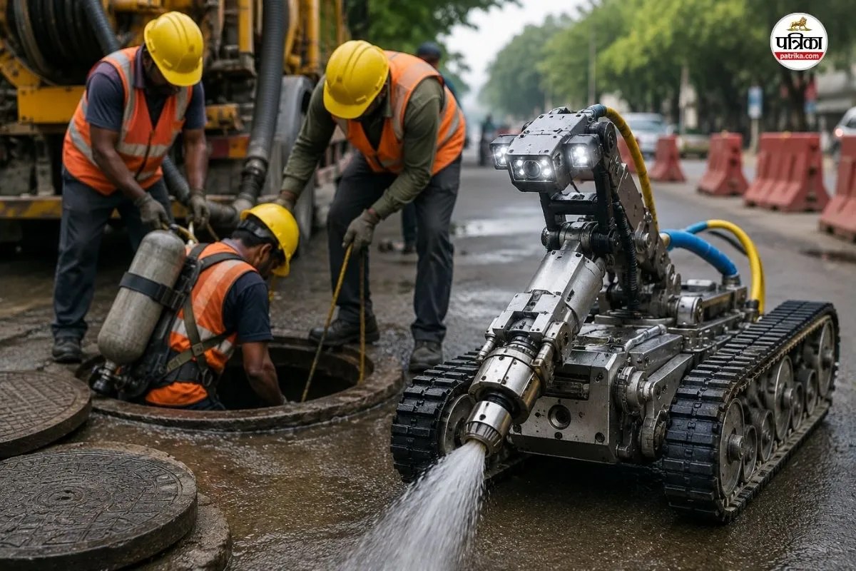 Rajasthan Robotic Sewer Cleaning 100 Machines for 35 Cities Launched 1