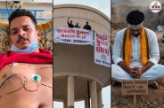 Rajasthan Student Union Election Protest Gen-Z Water Tank Bhumi Samadhi