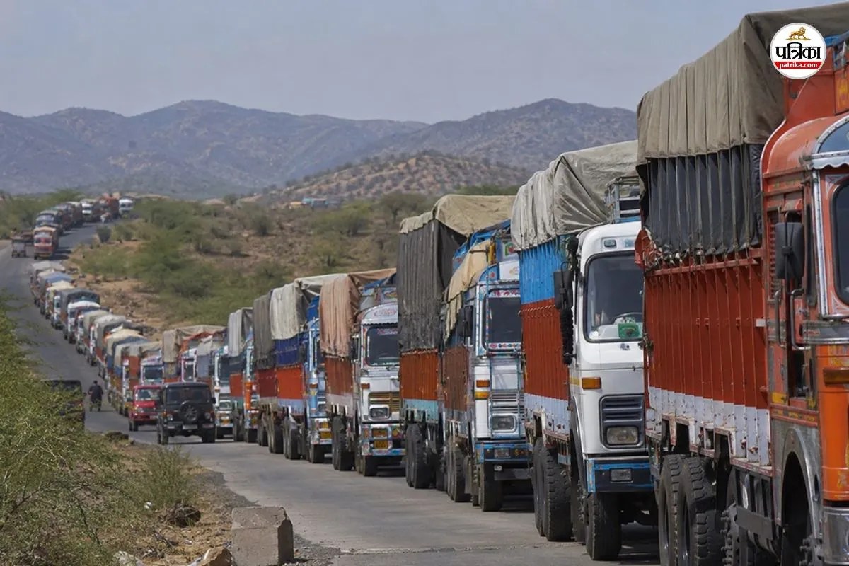 Rajasthan Trucks will not run in Monday transporters angery what is VLTD dispute know