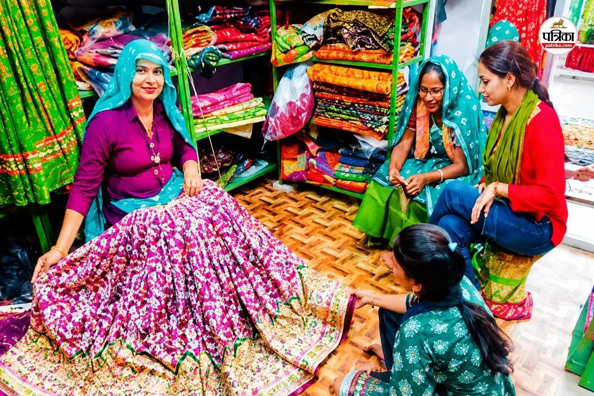 Gangapur City Phulwara Rakeshi Meena used her needle work and thread skills become example
