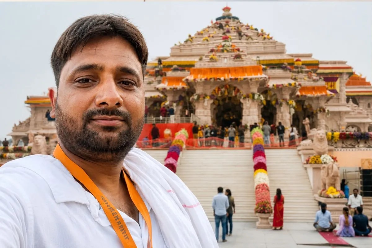 Ayodhya News, Ram Mandir Donation Scam, Luvkush Mishra, Anukalp Mishra, UP Police Raid, Inayatpur Village, UP News, Ram Mandir News, Ram Mandir Donation Controversy