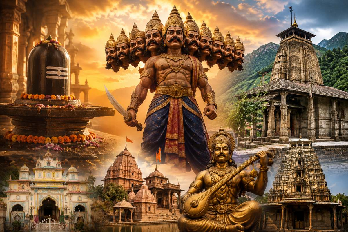 ramayana ravana temples in india where ravana is worshipped
