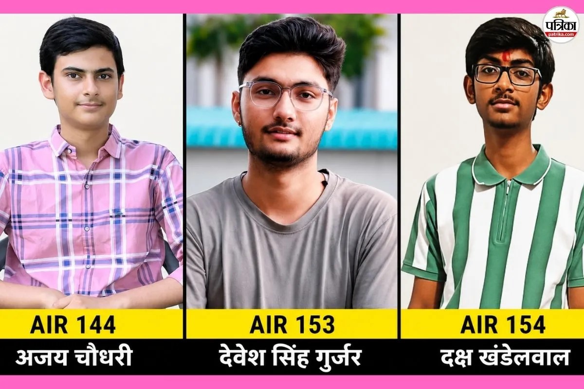 Re NEET UG 2026 Results Out Jaipur Toppers Share Success Mantra Prep Tips