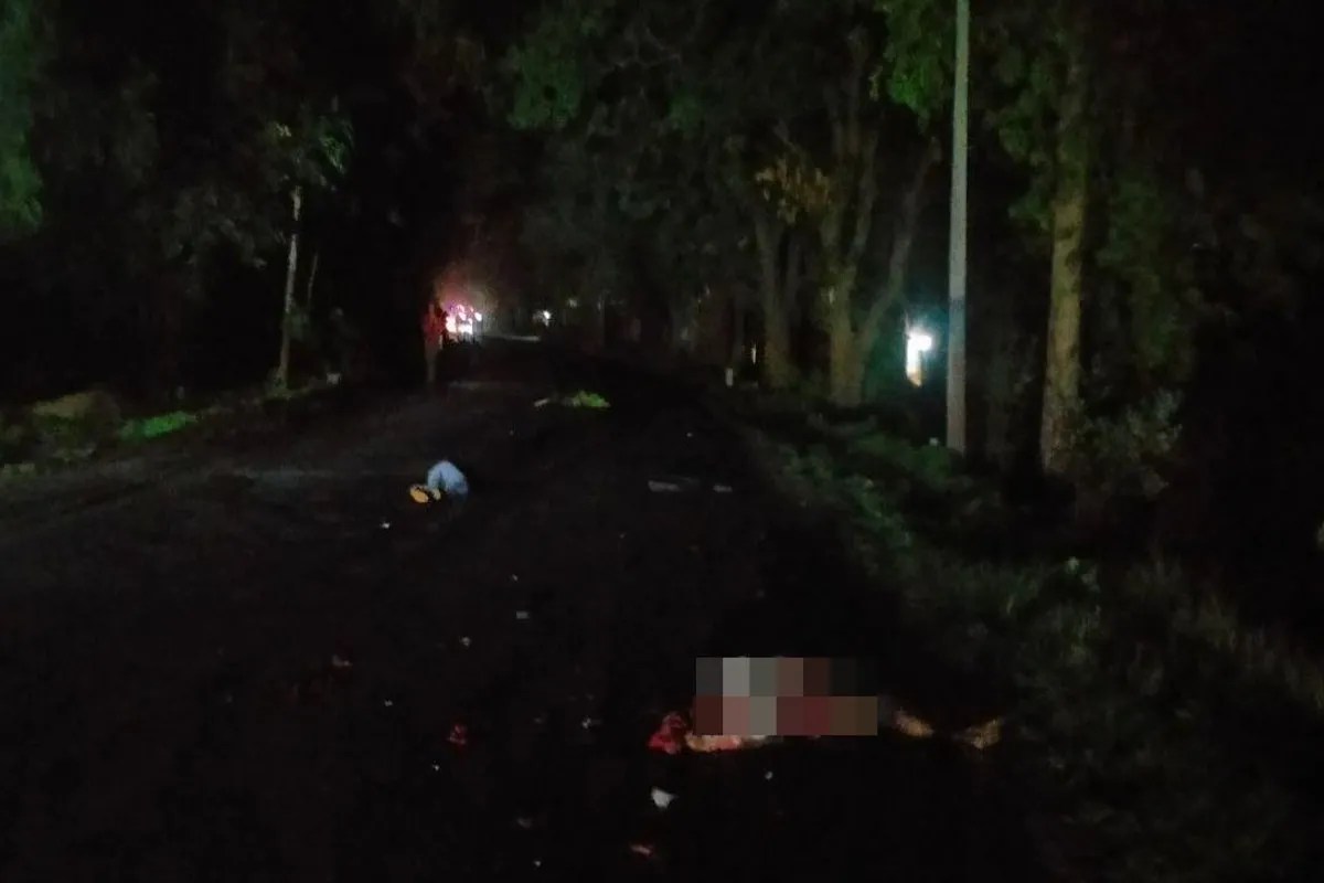 Huge road accident