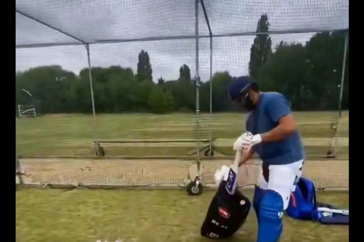 Rohit Sharma starts practice for IND vs ENG ODIs