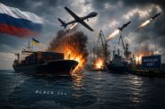 Merchant Vessel Drone Attack