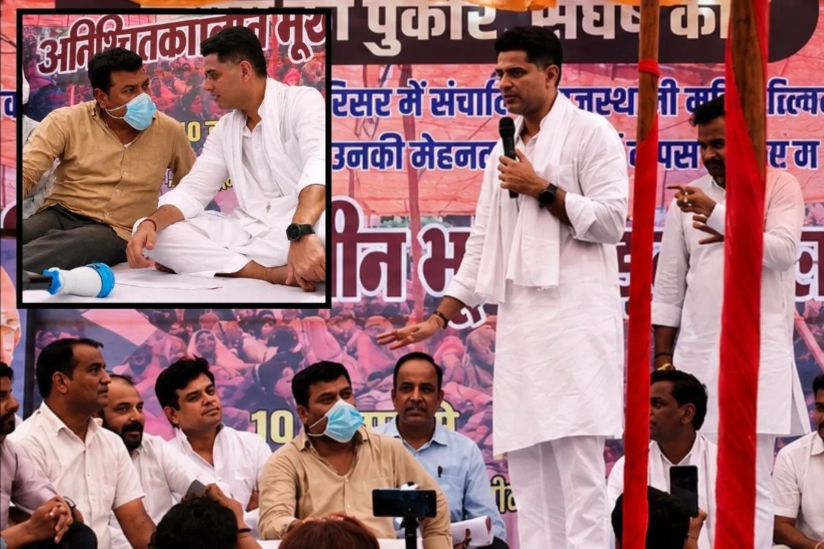 Sachin Pilot Ends Former MLA Ved Prakash Solanki Chaksu Hunger Strike Update