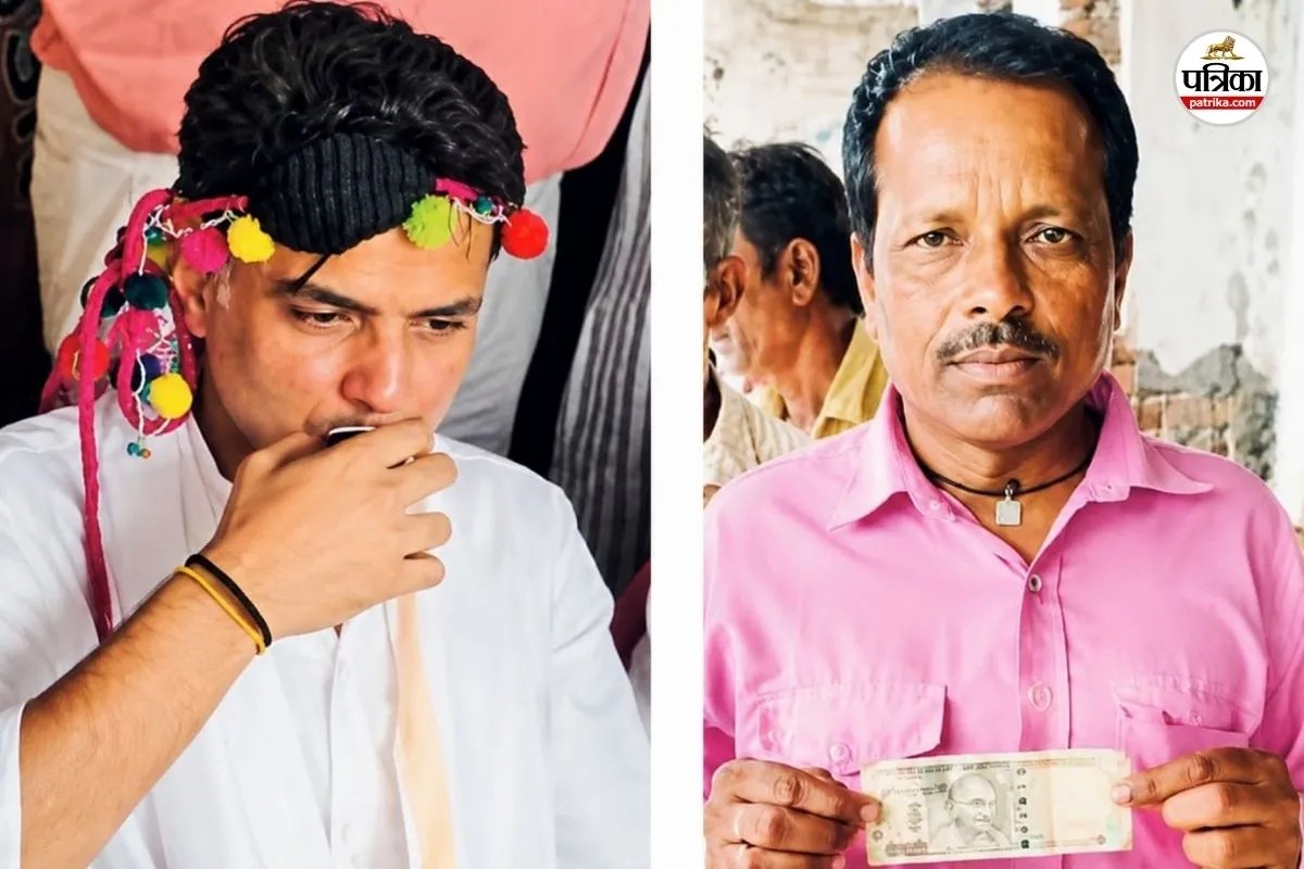 Sachin Pilot Wagad Visit Ganoda Tea Stall Controversy Viral Post