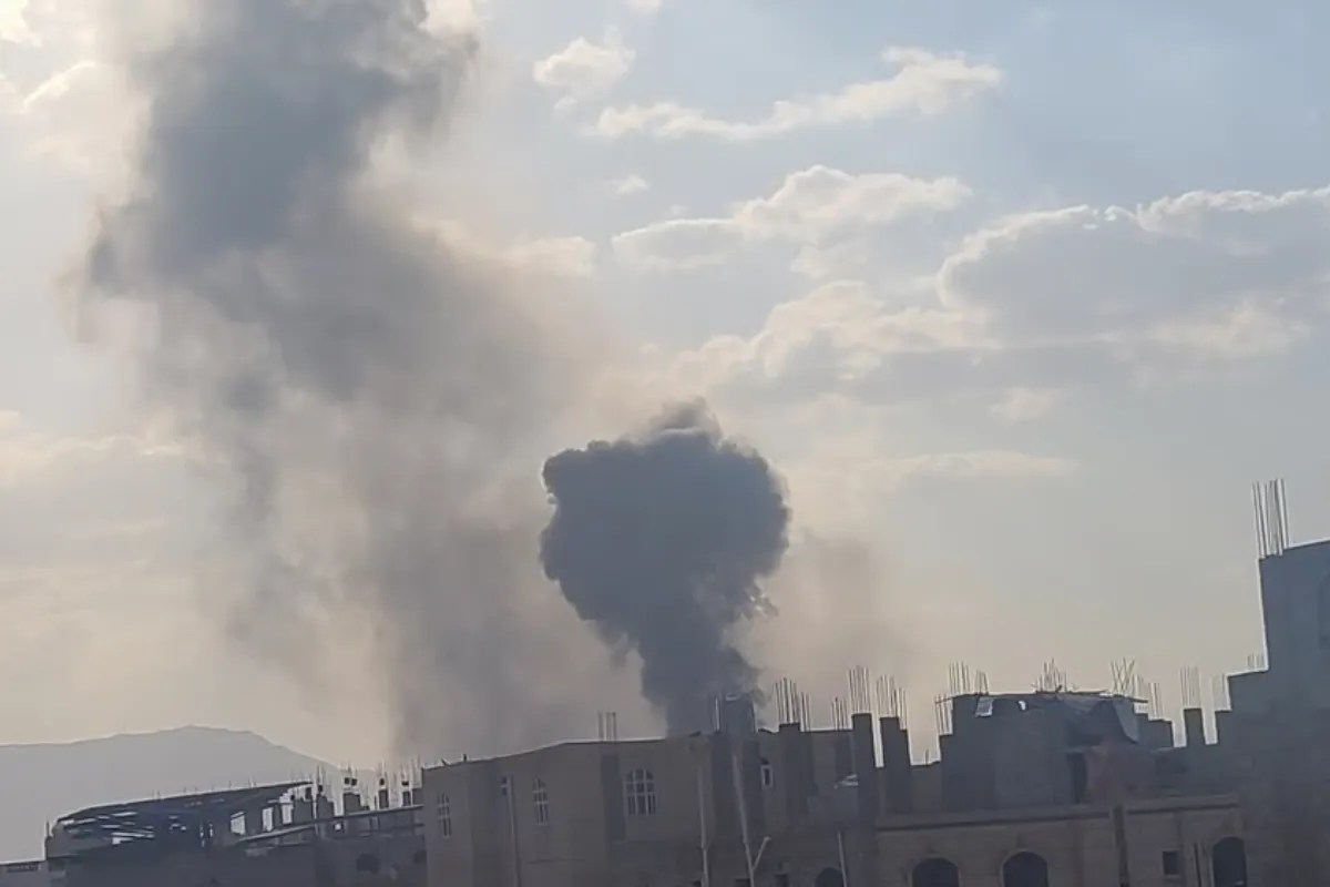 Saudi Airstrikes Sanaa International Airport