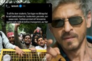 Shah Rukh Khan Viral Post On CJP Protest