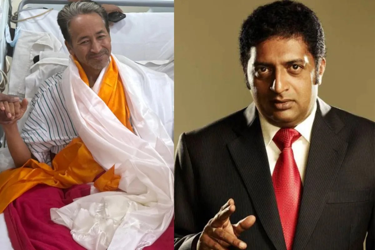 Sonam Wangchuk and Prakash Raj