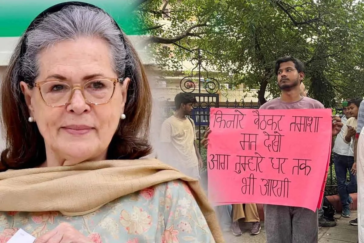 Sonia Gandhi NEET Protest