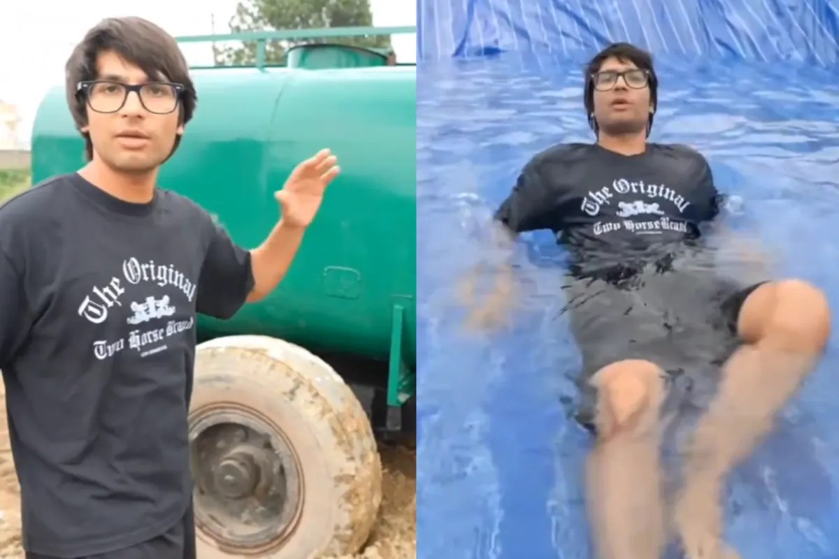 Youtuber Sourav Joshi Water Controversy