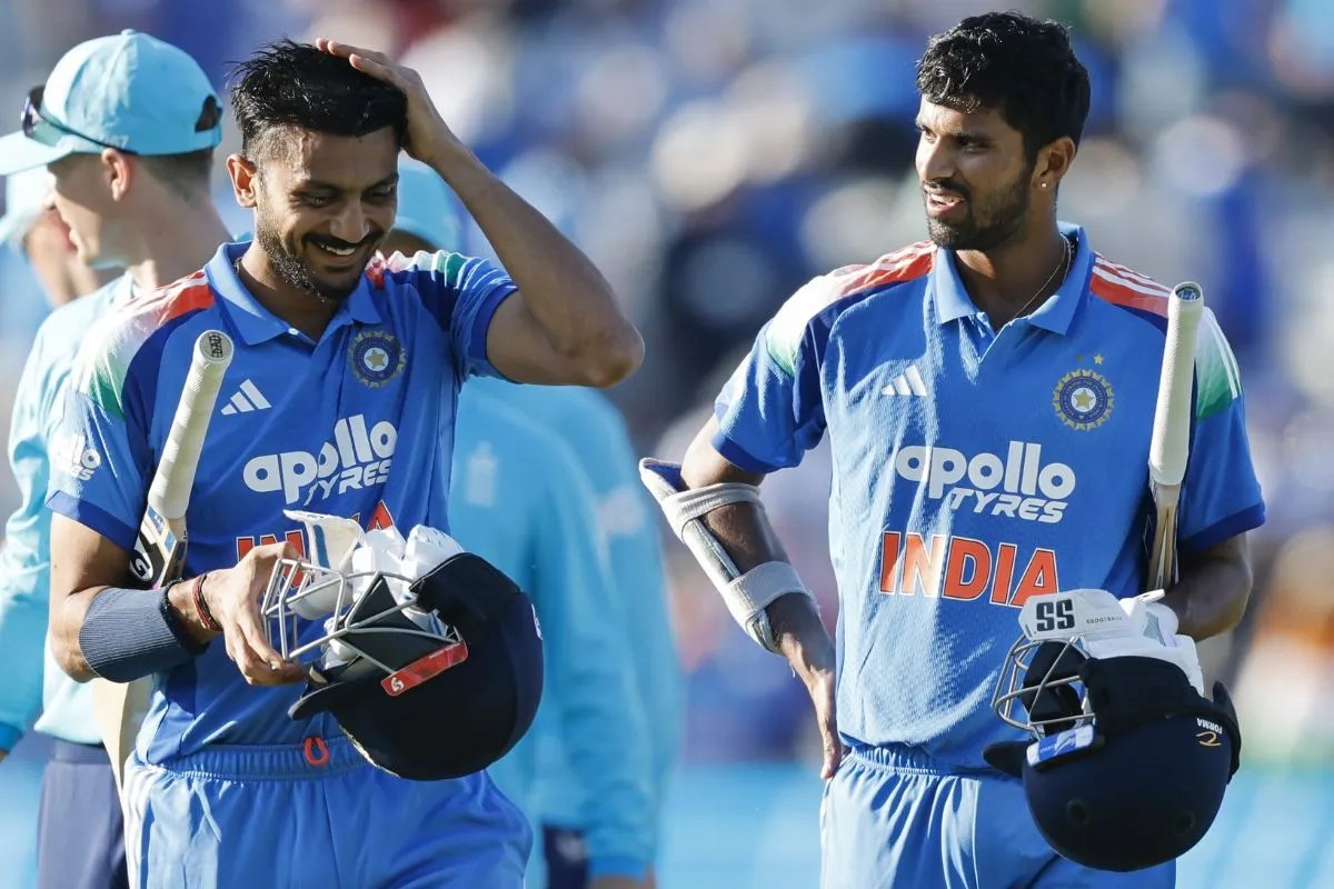 Washington Sundar and axar patel