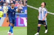 Kylian Mbappe and lionel messi