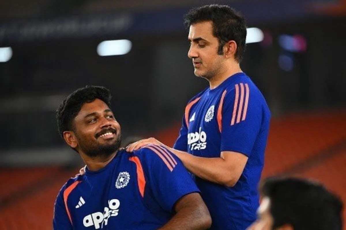 sanju samson and gautam gambhir