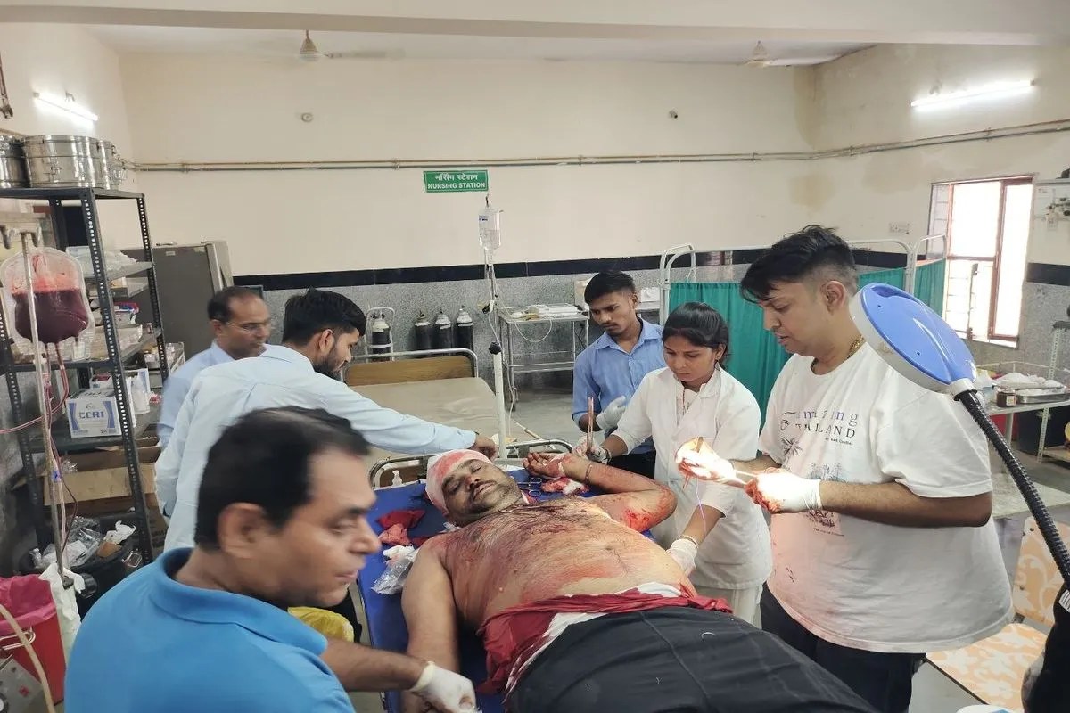 Stabbed in the stomach