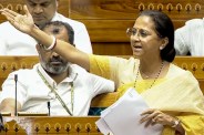 Supriya Sule in Lok Sabha