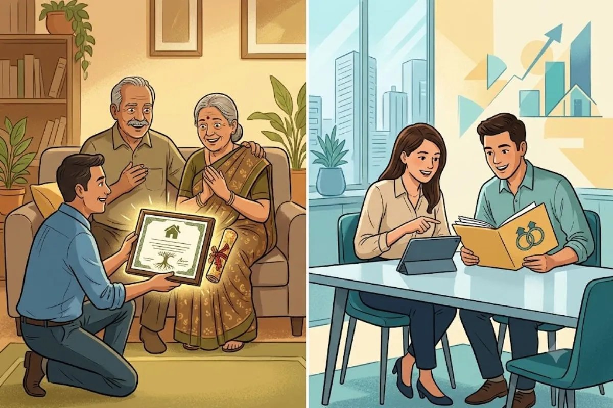 Gift Shares Parents Or Wife