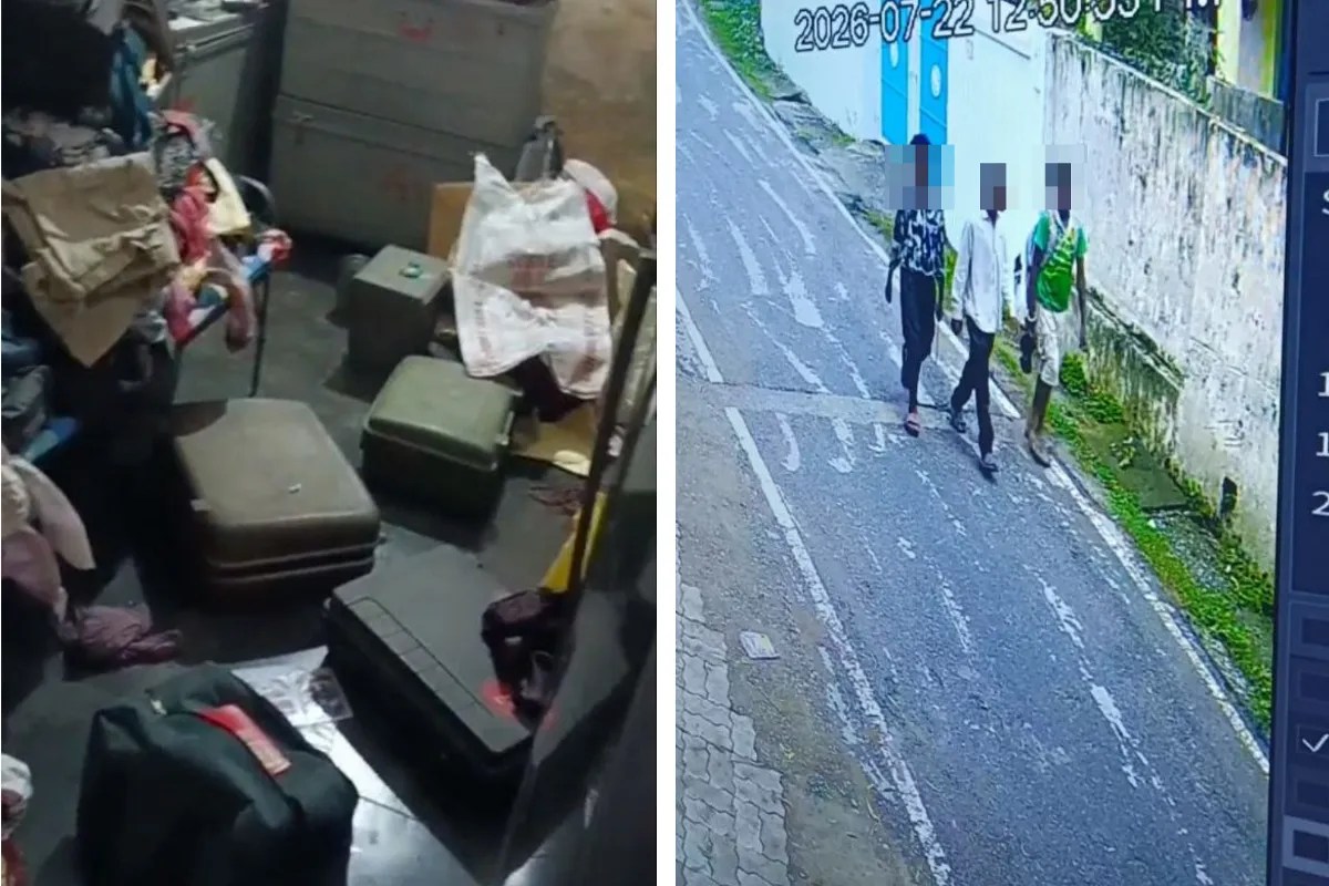 Theft in teacher house