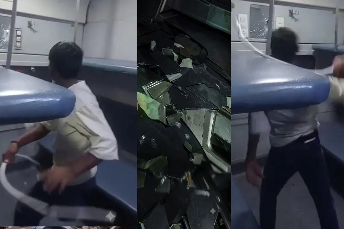 Train Glass Break